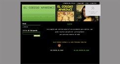 Desktop Screenshot of codigoaparinci.com