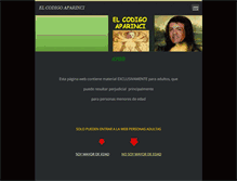 Tablet Screenshot of codigoaparinci.com